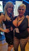 Brandi Love And Claudia Marie At Avn Aee 2016 (X-Post From R/Pornstarfashion)