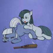 Homerun [Inkie Pie And Blinkie Pie][F/F][Incest] (Original Artist: Kevinsano)