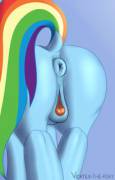 Rainbow Dash Plot [Solo] (Artist: Vertex-The-Pony)