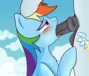 Rainbow Dash And Soarin Blowjob [Animated] (Artists: Hotpot, Mewyk91)