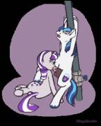 Twilight's Mom Giving Shining Armor A Blowjob [M/F][Incest][Bondage][Animated] (Artist: ...