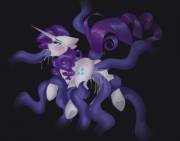 Rarity Is In A Bit Of A Bind Right Now [Tentacle Things] (Artist: Pmoddie)
