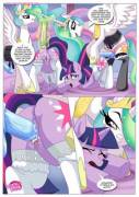 A Lesson In Friendship With Benefits [Twilight] [Princess Celestia] [Comic] [Album] ...