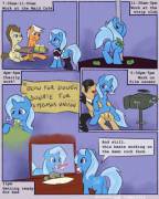 Still Beats Working On The Rock Farm [Trixie][M/F][Comic] (Artist: Ponchuzn)