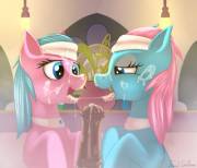 Threesome With Aloe And Lotus [M/F][Group] (Artist: Formalgentleman)