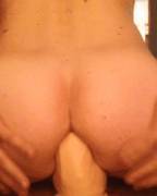 I Love Big Cock! Me Riding Mr Holmes