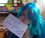 Blue-Haired Beauty Lilith (19-Pics)