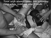 At Least She Wears The Ring