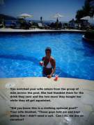 Your Wife Ended Up In The Pool With All 3 Of Them