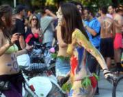 Girl From Greece World Naked Bike Ride