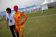 Asian Art On Display - From International Bodypainting Festival In Asia