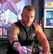 I'd Run Up A Huge Tab With This Ginger Behind The Bar.