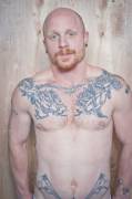 Tatts, Bald, Beard, Ginge. Perfect.