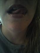 Imagine What This Tongue Could Do On Your Hard Cock.