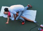 Stretching Before The Game