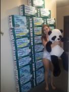 This Girl Has A Diaper Stash As Big As Mine!