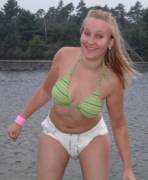 Diapered At The Lake.