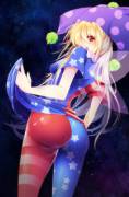 Clownpiece Shows Off Her Moon [Booty] [Tights] [Thighhighs] [Panties]