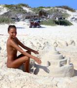 Katya Clover At The Beach (More In Comments)