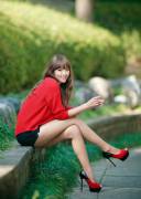 Waiting For You In A Park