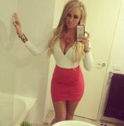 Bathroom Selfie (Xpost From /R/Tightdresses)