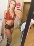 Red Top And Pigtails