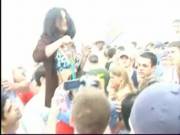 Girl Groped While Held Upside Down