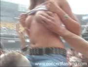 Concert Flasher Doesn't Mind If You Touch