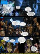 9 Superheroines Vs Warlord [Matt Johnson] (X-Post /R/Sex_Comics)