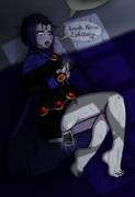 Raven Taking Advantage Of Some Alone Time (Oreog)