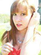 Strawberry Blonde Girl With Nose Stud