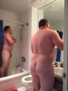 The Best Part Of Wakin' Up... (Xpost /R/Cubsgonewild)