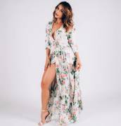 She Looks Just As Beautiful In Dresses.