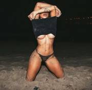 Showing That Underboob.