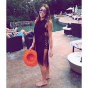 Dressed Modestly At The Pool Party