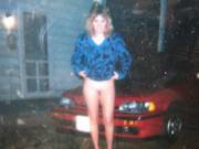 Being Naughty By The Car