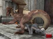 Dark Elf Fucked By Dragon [Lineage 2]