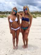 Two Blondes At The Beach