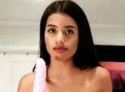 Little Lupe Sucking A Pink One