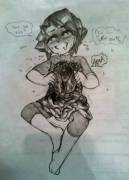 Drew A Gutspill On My Schoolwork