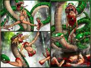 Amazon Vs Snake Hydra