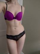 Intricate Panties And A Cute Bra! [Xpost]
