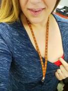 A [F]Un Little Tease Of Red Under Blue