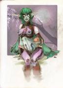 Night Elves By Nozdraws