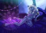 A Draenei Waiting For You To Join Her In Bed (Ryumo)