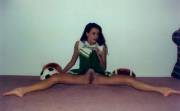 Spread Eagle Cheerleader.