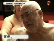 Naked Argentinian Tv Host Florencia Caro Interviewed Naked Theatre