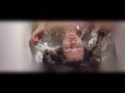 Asmr Brushing, Washing Hair In Bathtub