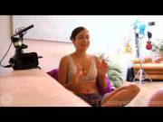 Anjali And Noor Before The Face Sitting.