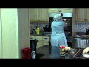 Grandma Fancy Doesn't Do Pies, But She Does Like To Get Hot In The Kitchen